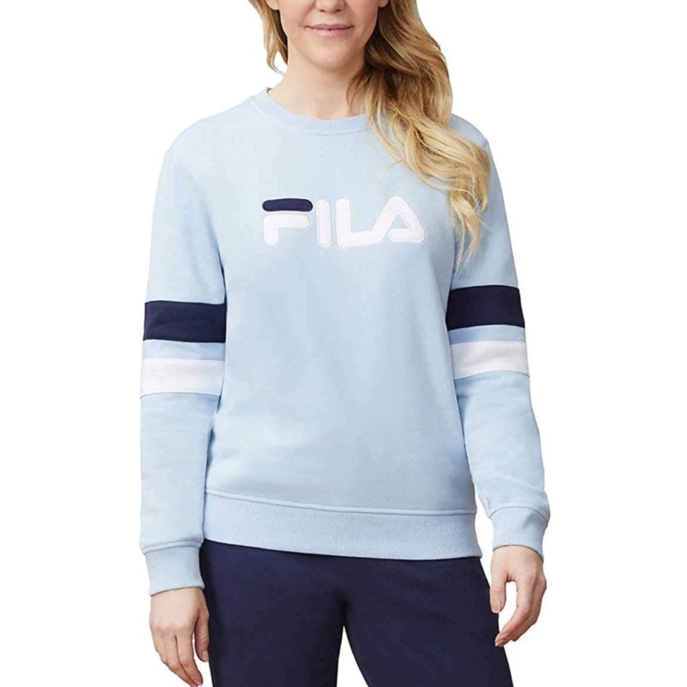 Fila | blue Michele pullover crewneck sweatshirt | M